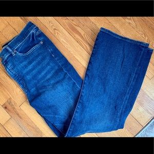 Express Bootcut Jeans, 12 Short High Rise